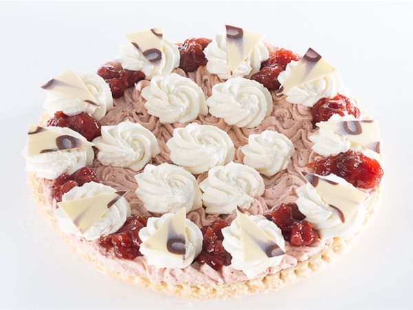 aardbeien bavarois vlaai